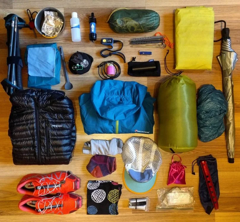 Appalachian Trail Ultralight Gear List