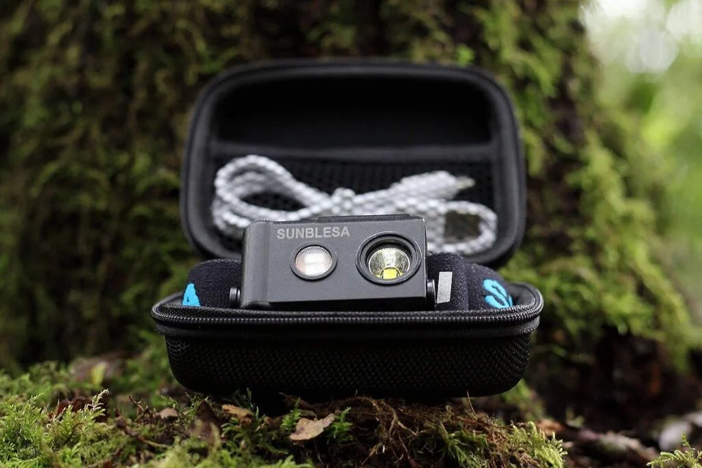 SUNBLESA H11 Mini Waterproof Rechargeable HeadTorch 190Lumens Lightweight Headlamp