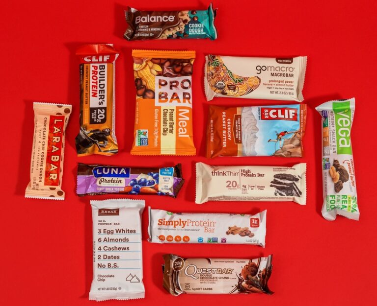 Energy bars for hiking and camping