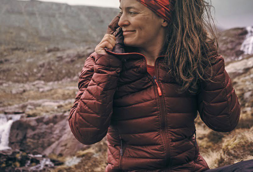 Women's down hiking jackets