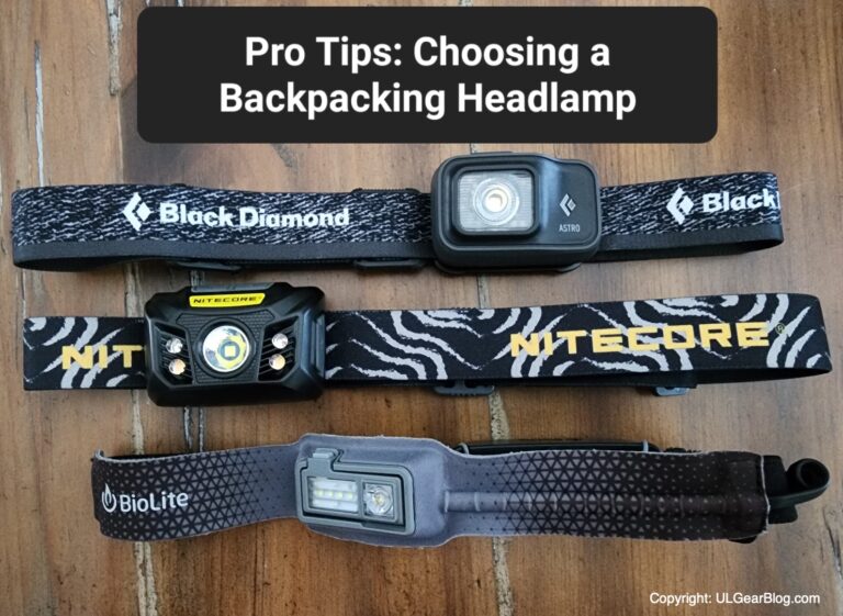 Headlamp Guide: Choosing the right headlamp for backpacking