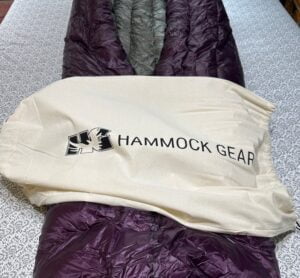 Hammock Gear 0 Degree Quilt with Storage bag