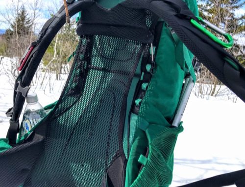 Osprey Rook 65L Backpack Mesh Panel View